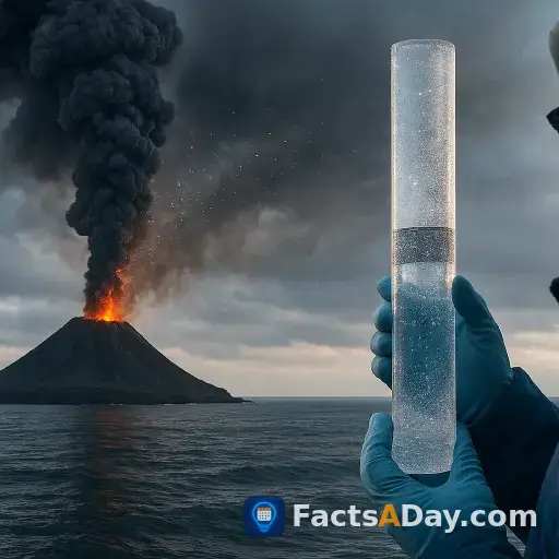 Vulkangase können Schwermetalle über Ozeane tragen und eine globale Abkühlung auslösen