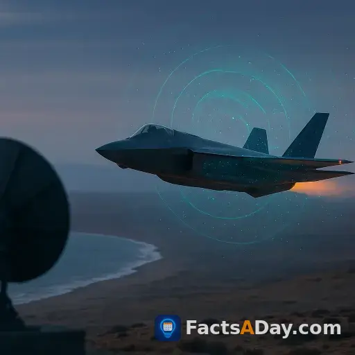 Stealth aircraft are not invisible but actually rely on managing mathematical probability