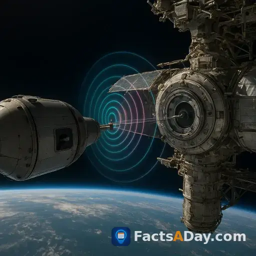 Las naves espaciales pueden acoplarse de forma autónoma calculando los ecos de sus propias ondas de radio