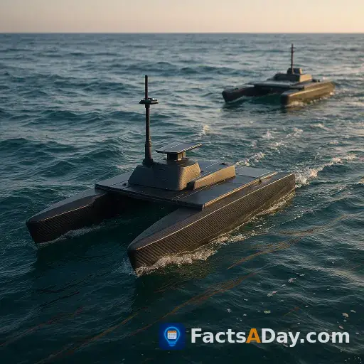 Modern naval drones can navigate by drifting on natural ocean currents