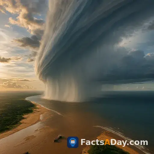 Ein einziger atmosphärischer Fluss kann mehr Wasser führen als die Mündung des Amazonas
