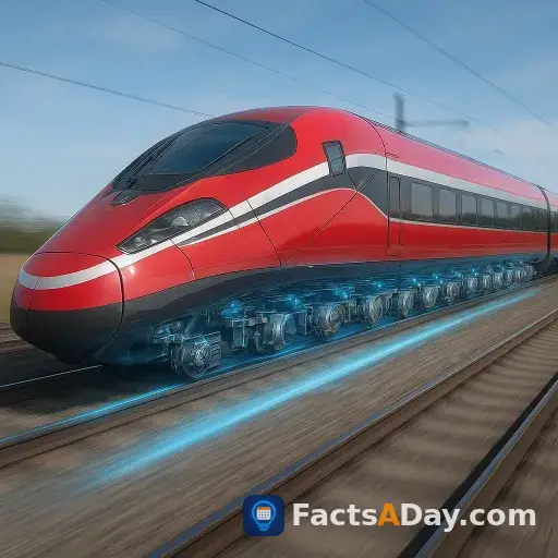 Modern high-speed trains use distributed motors to accelerate like a multi-engine aircraft