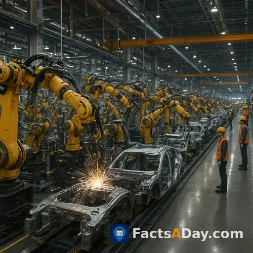 Ein Land hat jetzt über tausend Industrieroboter pro zehntausend Arbeiter