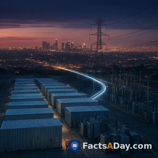 Giant grid batteries can stabilize an entire city's electricity in mere seconds