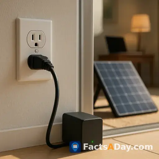 New solar panels can plug directly into a standard wall outlet to power your home