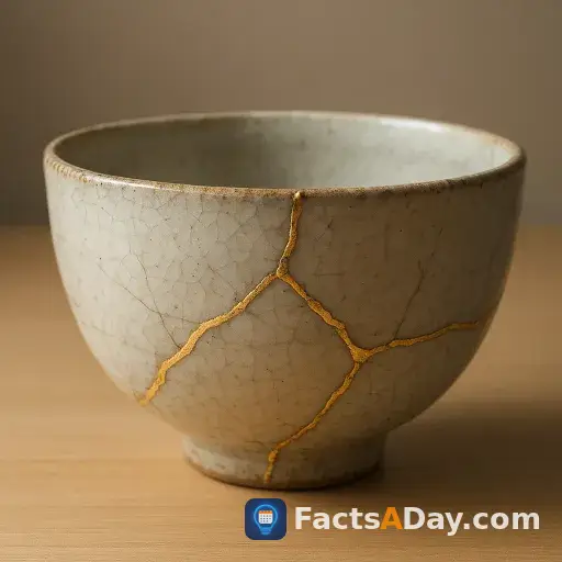 El kintsugi repara la cerámica rota con oro