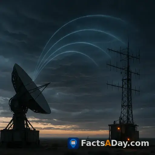 Radio signals can bounce off chaotic weather layers to travel 300 miles without satellites