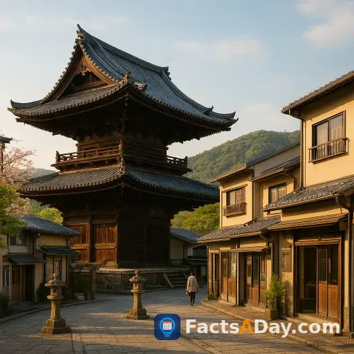 Kyoto limits building heights to match the scale of a 14th-century temple