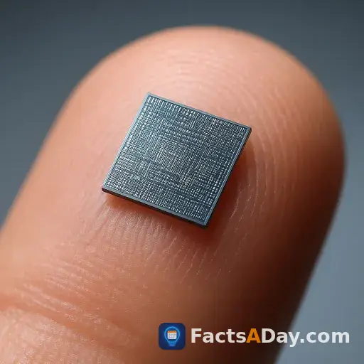 Modern microchips can pack three hundred million transistors into a space no larger than a fingernail