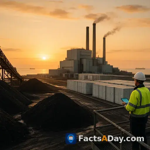 A nation can maintain energy security by using coal as a strategic battery