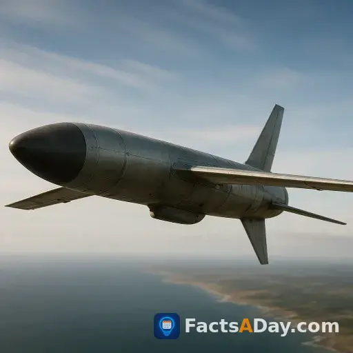 Some long-range missiles use retractable wings to fly like high-speed robotic gliders