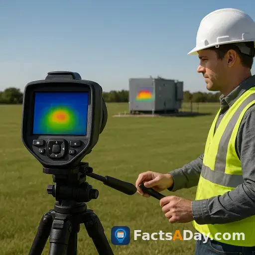 Invisible light waves allow sensors to measure heat from a football field away