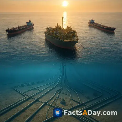 A single offshore terminal can process ninety percent of a nation's energy exports