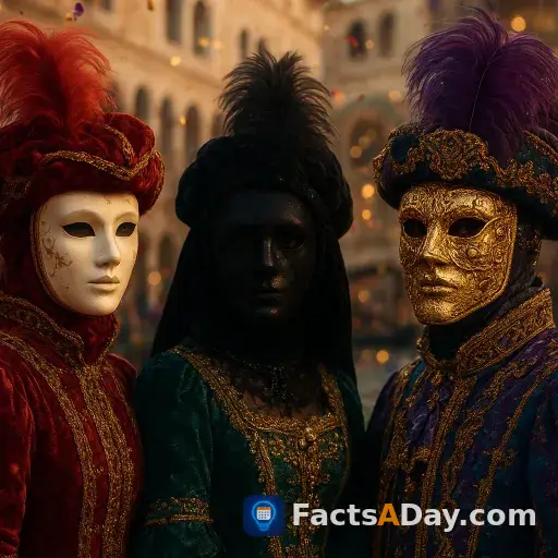 Venezianische masken verbargen jahrhundertelang identitäten