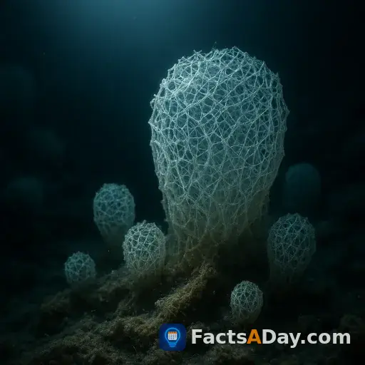 Glass sponges can live for thousands of years by building intricate skeletons of silica