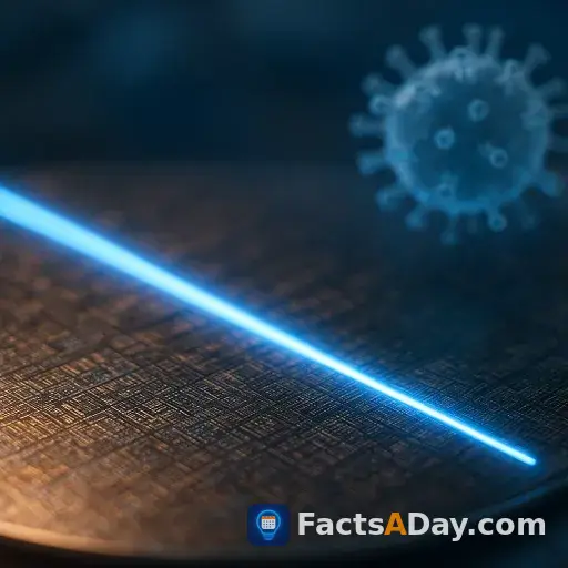Light waves narrower than a virus are used to etch circuits onto silicon