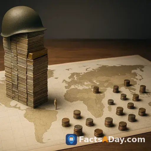 Un seul projet de budget militaire dépasse la production économique de la plupart des nations