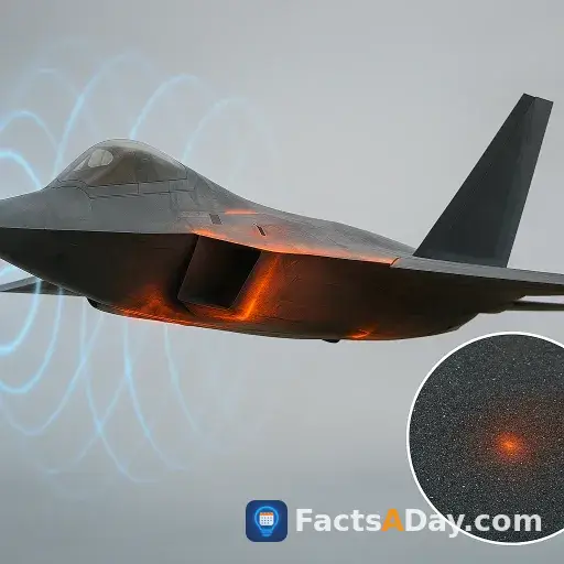 Stealth aircraft use iron-infused paint to turn radar waves into heat