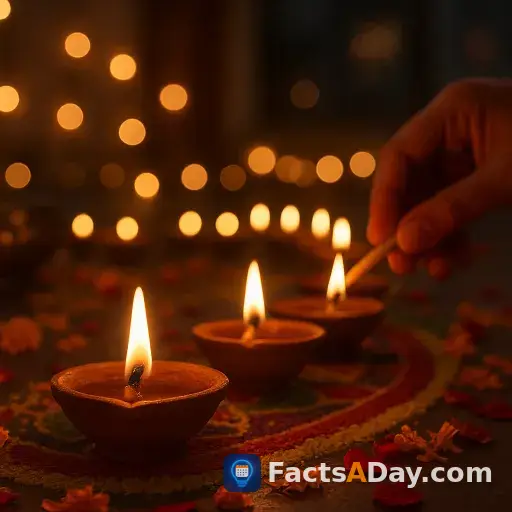 Diwali: ein fest des lichts und der neuanfänge