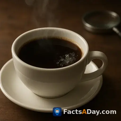 Crystalline methamphetamine has a specific density that makes it appear invisible in coffee
