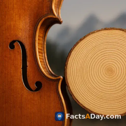 El tono superior de los violines Stradivarius proviene de madera alpina rara