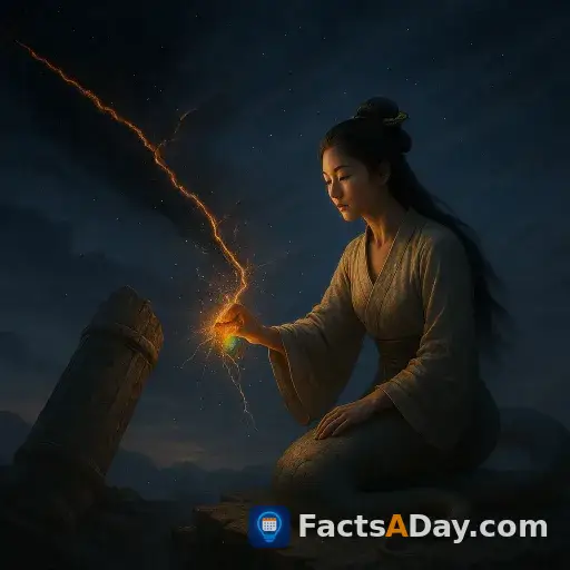古代中国の神話は、天の傾きを「構造的な修理の跡」と説明している