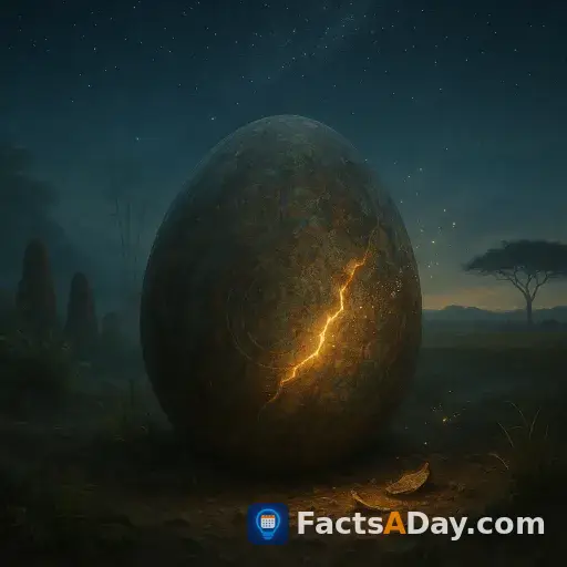 「宇宙卵」の概念は、3つの大陸の創世神話に独立して登場する