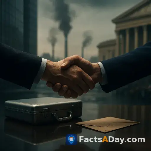 Some of the most costly crimes occur through illegal cooperation between governments and corporations