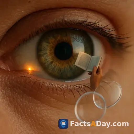 El cristalino del ojo cambia su forma física para enfocar objetos a distintas distancias