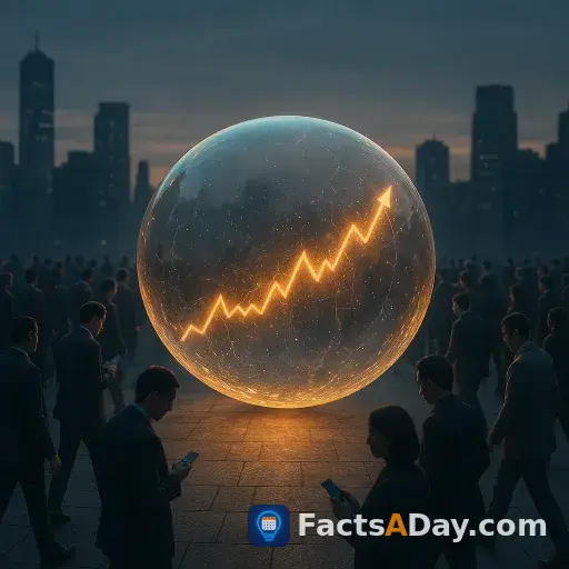 Financial bubbles are often driven by investors mimicking others rather than analyzing value