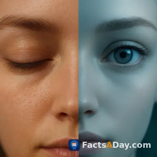 Artificial intelligence avatars can be identified by blink rates that are half of humans
