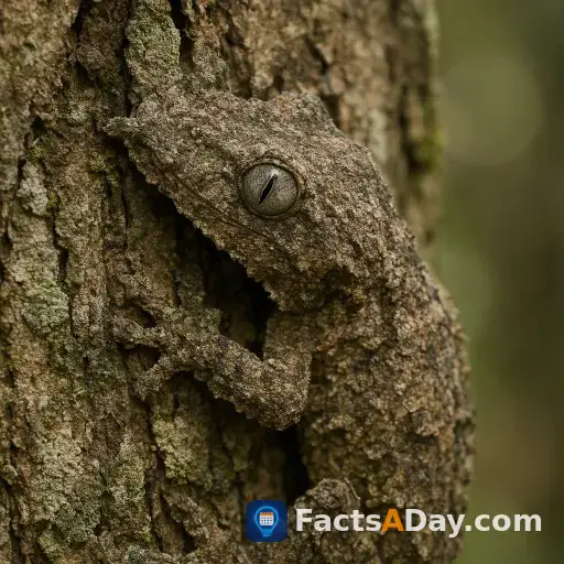 Los geckos cola de hoja son maestros del disfraz