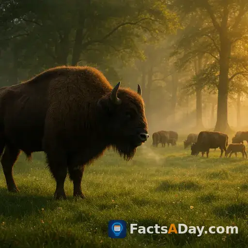 El bisonte europeo resurgió de una población mundial de solo cincuenta y cuatro ejemplares