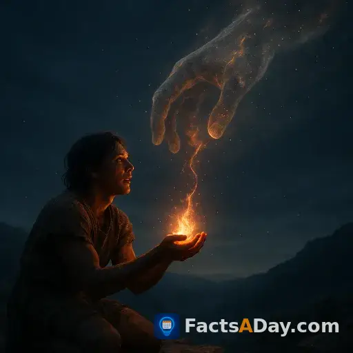 Many cultures believe fire was stolen from the gods