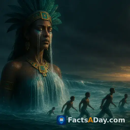 The Aztec water goddess once flooded the entire world
