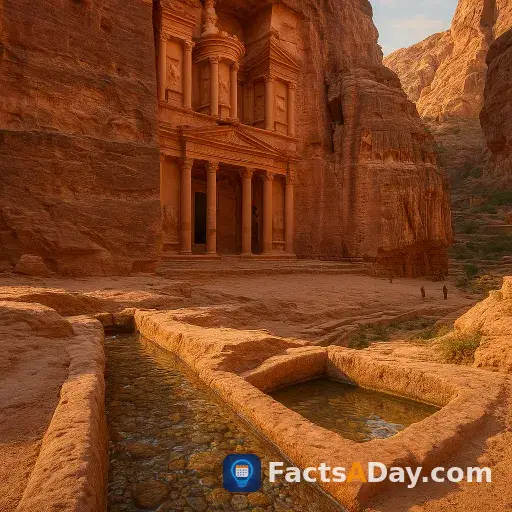 Los templos de Petra eran también filtros de agua gigantes