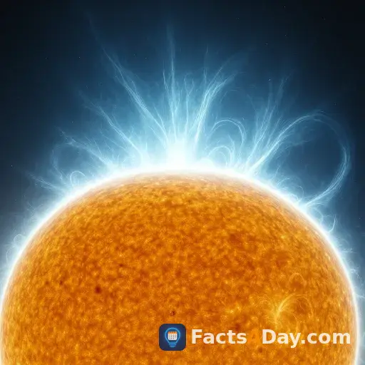 The sun's outer atmosphere is millions of degrees hotter than its surface