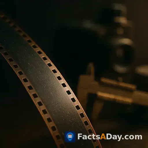 Thomas Edison's sprocket holes set the world movie standard
