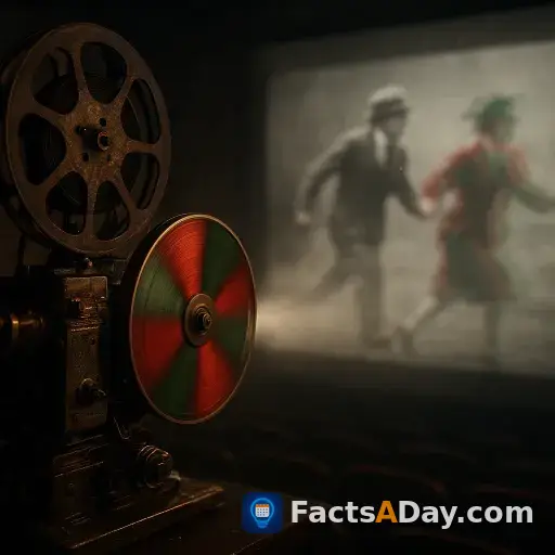 Early color movies used spinning filters to trick eyes