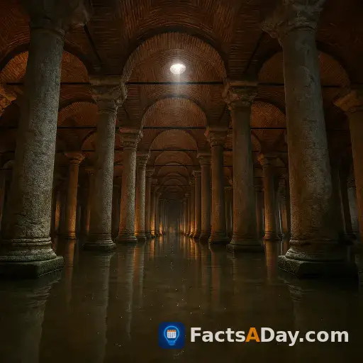 Istanbul's underground cisterns stored ancient rainwater