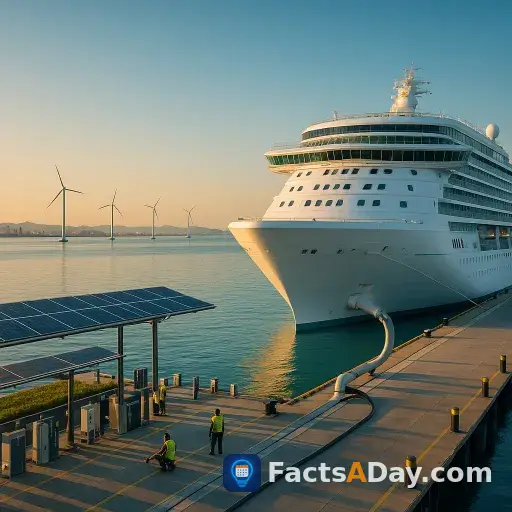 Zero-emission cruise ships pay half the price to dock