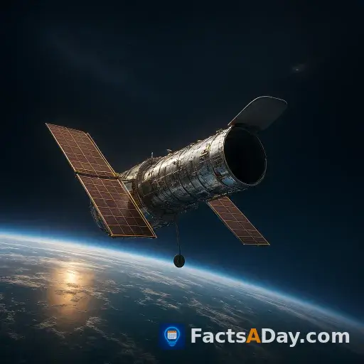 ハッブル宇宙望遠鏡は時速17,000マイルで地球を周回