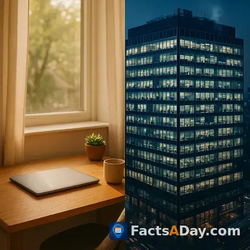 Working from home uses four times less energy than offices