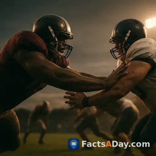 Long arms help football players trigger double teams