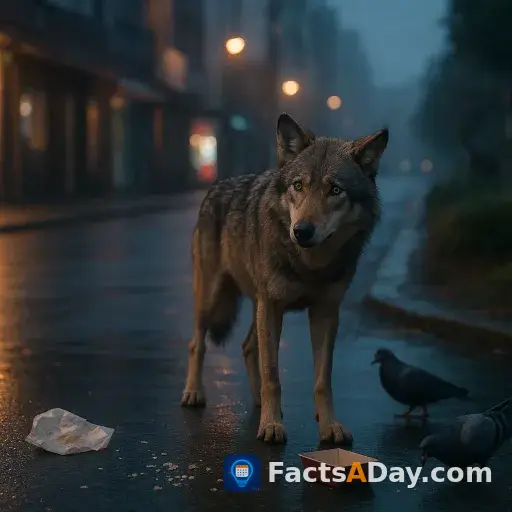 Captive wolves often forget how to hunt in the wild