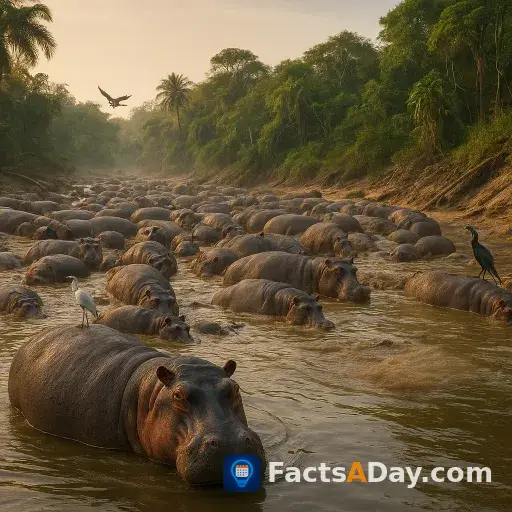 Escaped drug lord hippos are reshaping South American rivers