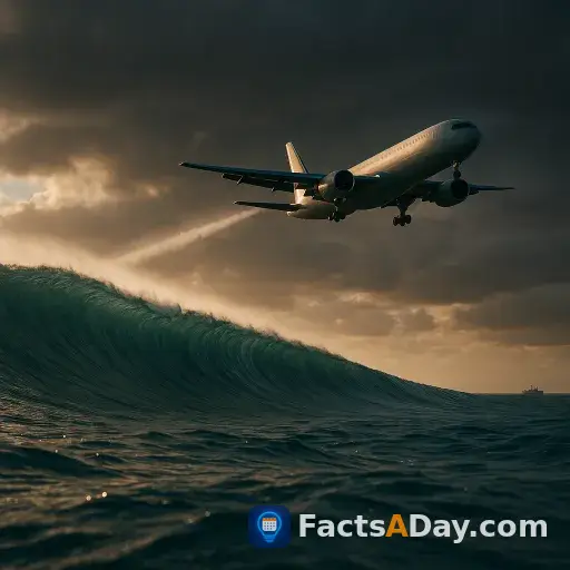 Deep ocean tsunamis travel as fast as jet planes