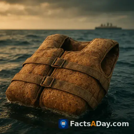 Rettungswesten der Titanic bestanden aus massivem Kork