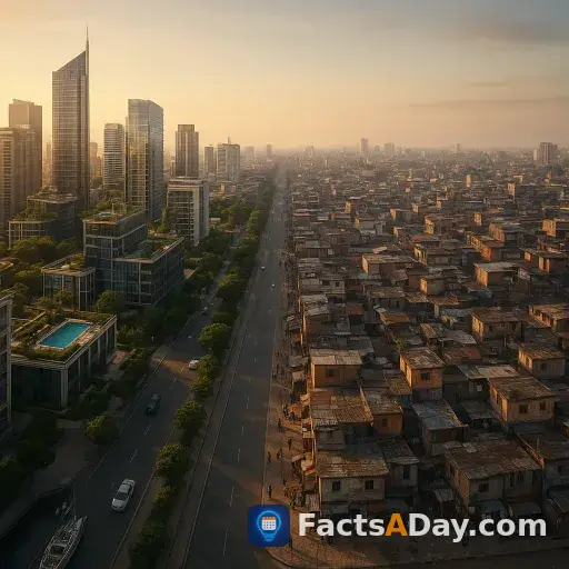 A country's wealth feels different depending on how it is shared