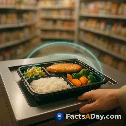 Japanese convenience stores use induction to heat food without vitamins escaping